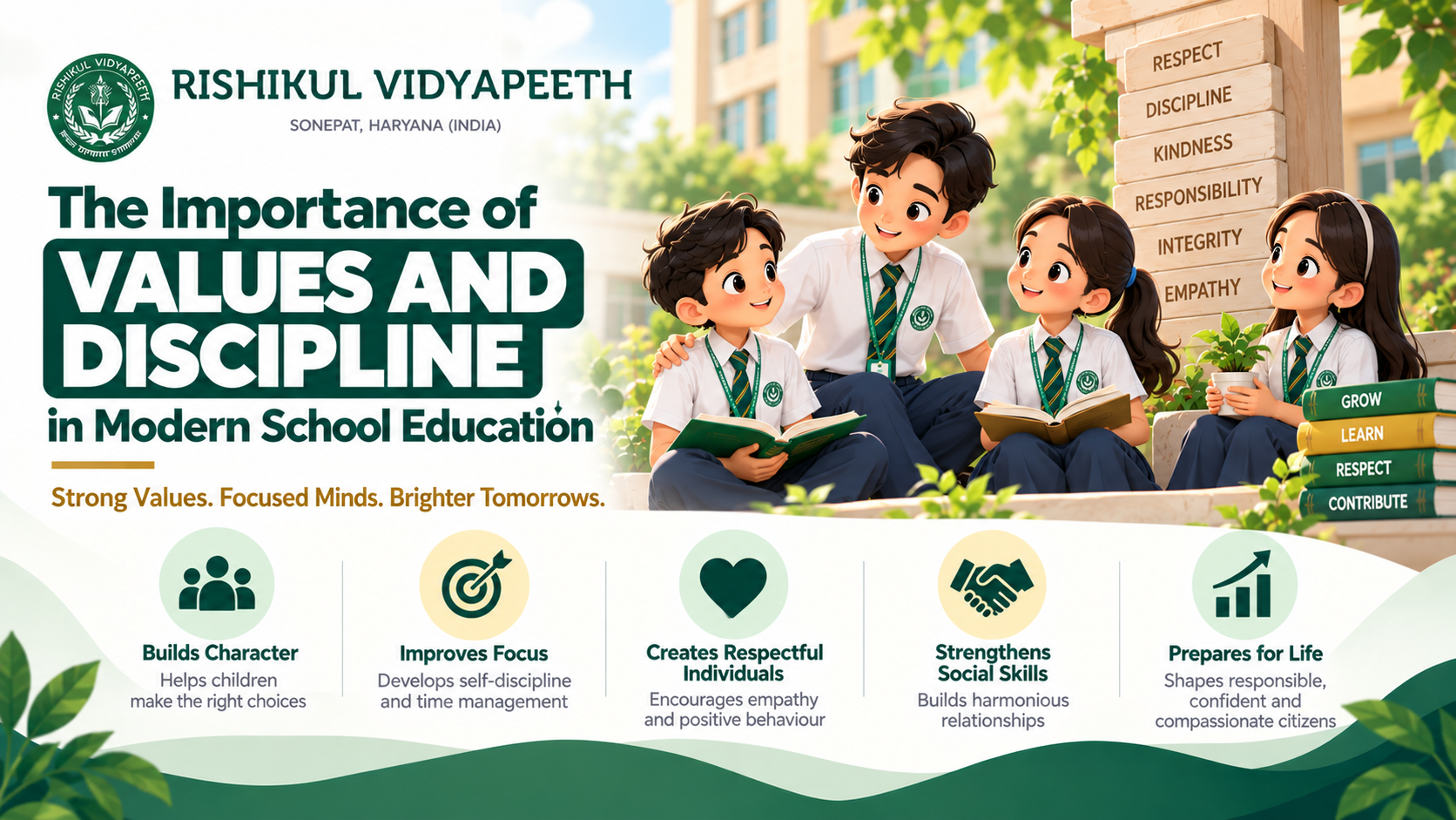 The Importance of Values and Discipline in Modern School Education